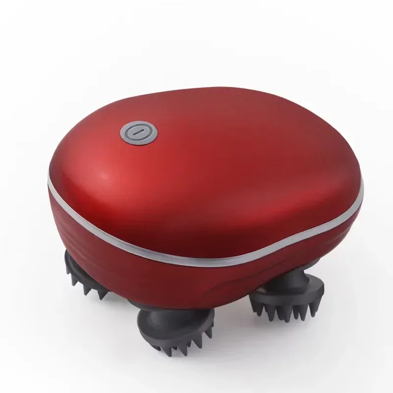 Electric Scalp & Head Massager with Red Light Therapy – Anti-Stress Relaxation Tool - Image 10