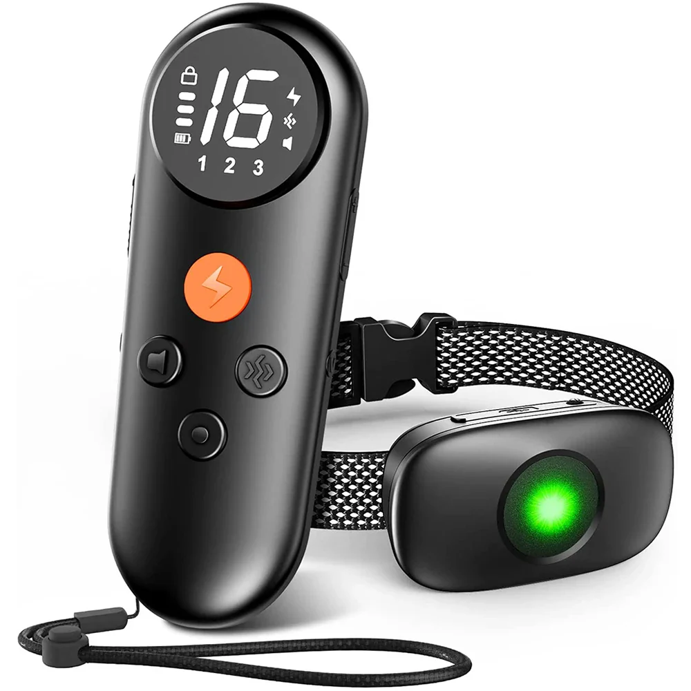 Electric Training Collar Rechargeable Anti Bark Dog Collar with Remote - Image 7