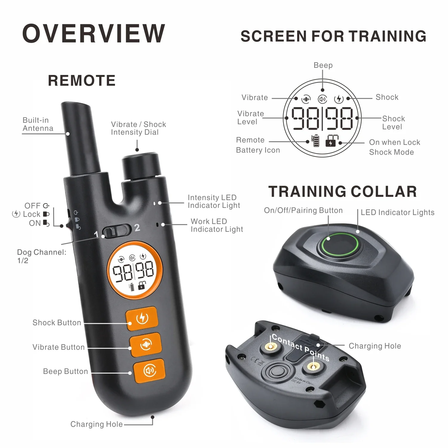 Electric Training Dog Collar (400 meters) - Image 4