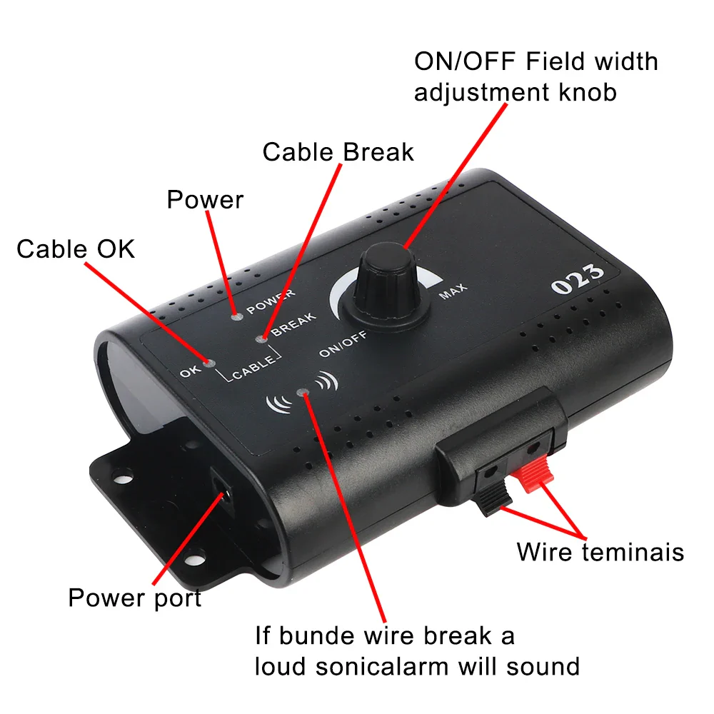 Electronic Pet Containment System with Waterproof Training Collar - Image 3