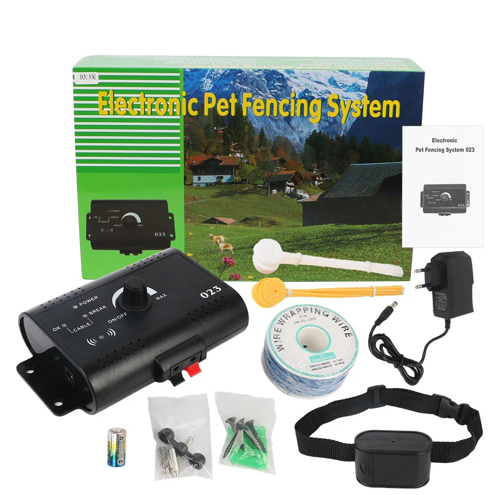 Electronic Pet Containment System with Waterproof Training Collar - Image 9
