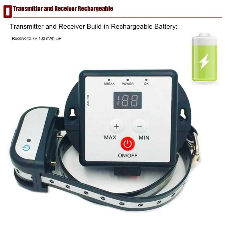 Electronic Pet Fence and Anti-Barking Training Collar System - Image 3