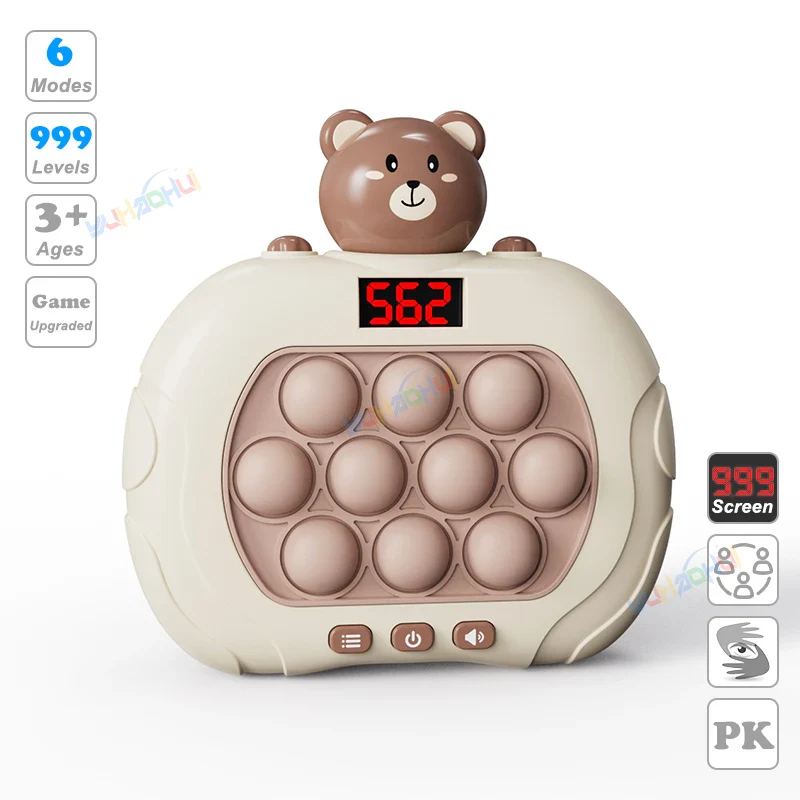 Electronic Pop Push Quick Push Game Console with LED Display - Image 12