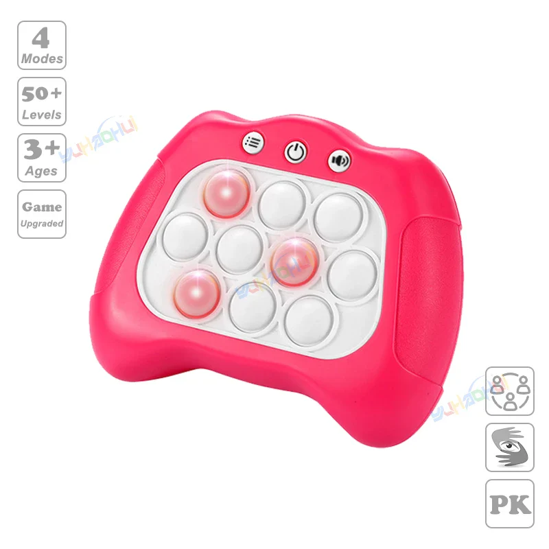 Electronic Pop Push Quick Push Game Console with LED Display - Image 16