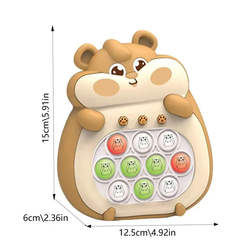 Electronic Pop Push Quick Push Game Console with LED Display - Image 19