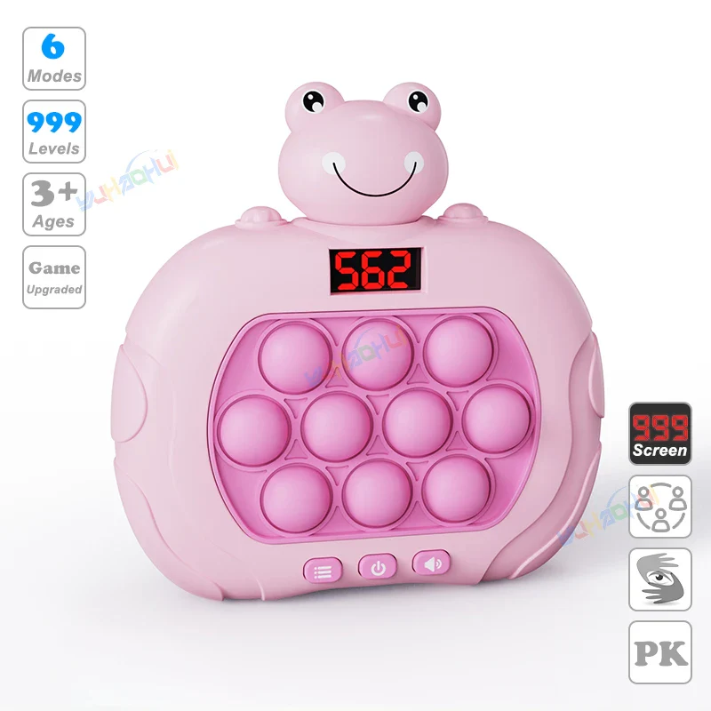Electronic Pop Push Quick Push Game Console with LED Display - Image 21