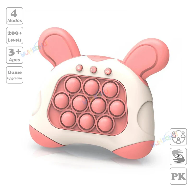 Electronic Pop Push Quick Push Game Console with LED Display - Image 25