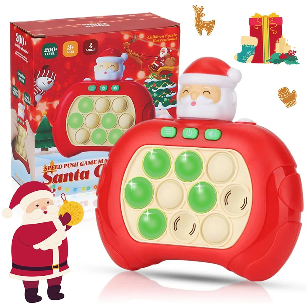 Electronic Pop Push Quick Push Game Console with LED Display - Image 3