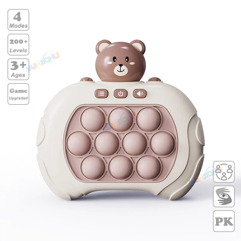 Electronic Pop Push Quick Push Game Console with LED Display - Image 7