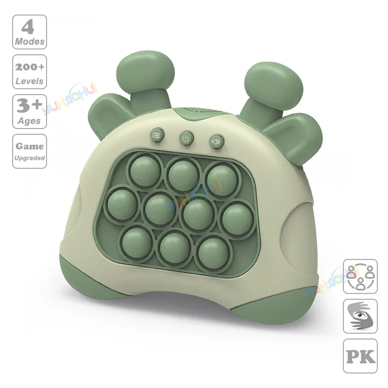 Electronic Pop Push Quick Push Game Console with LED Display - Image 9