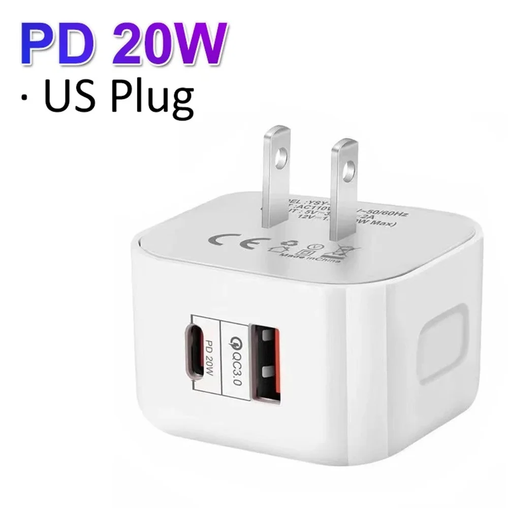 UK/EU/US 20W Adapter with Dual USB Ports - Image 8