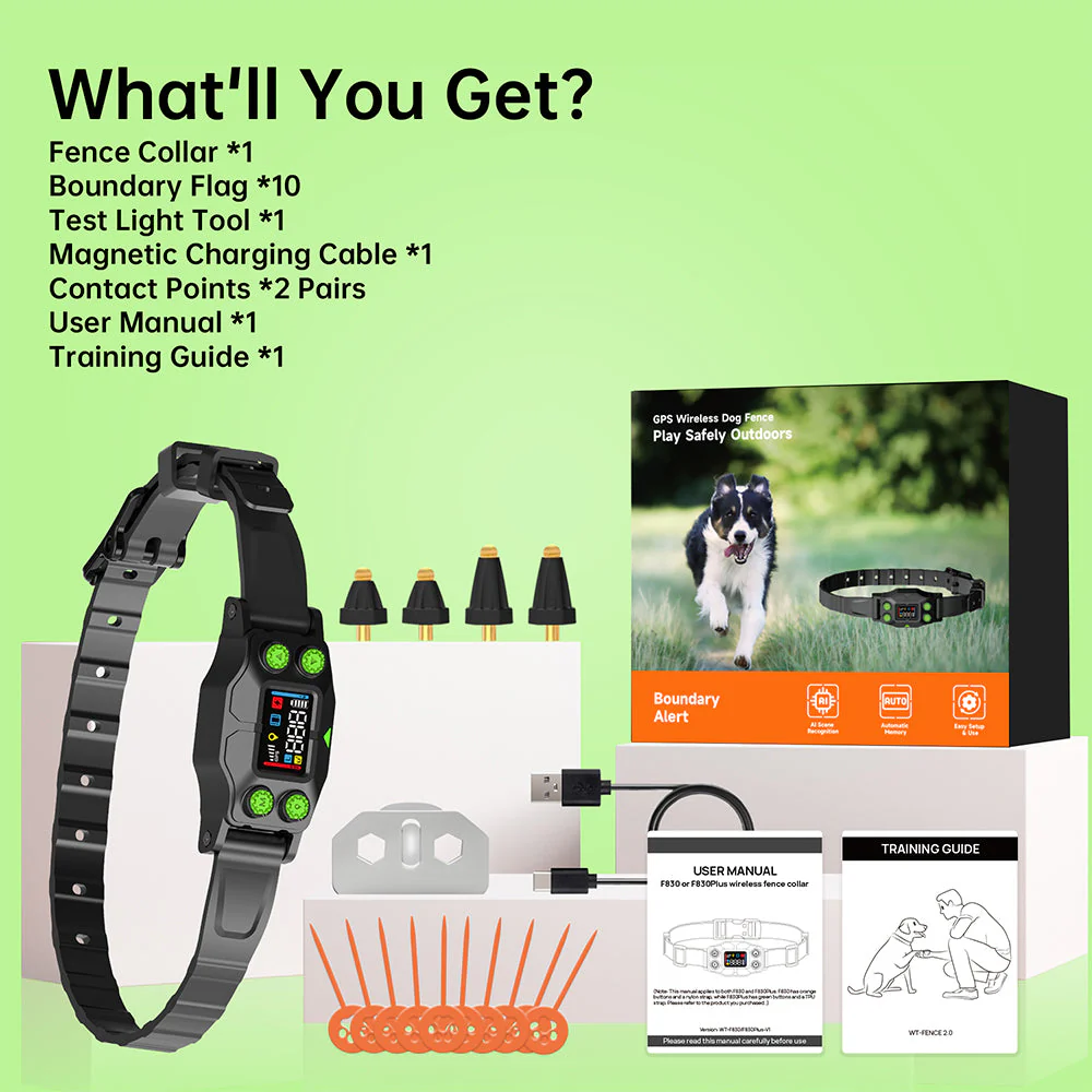 F830 Plus GPS Wireless Dog Fence - Image 3