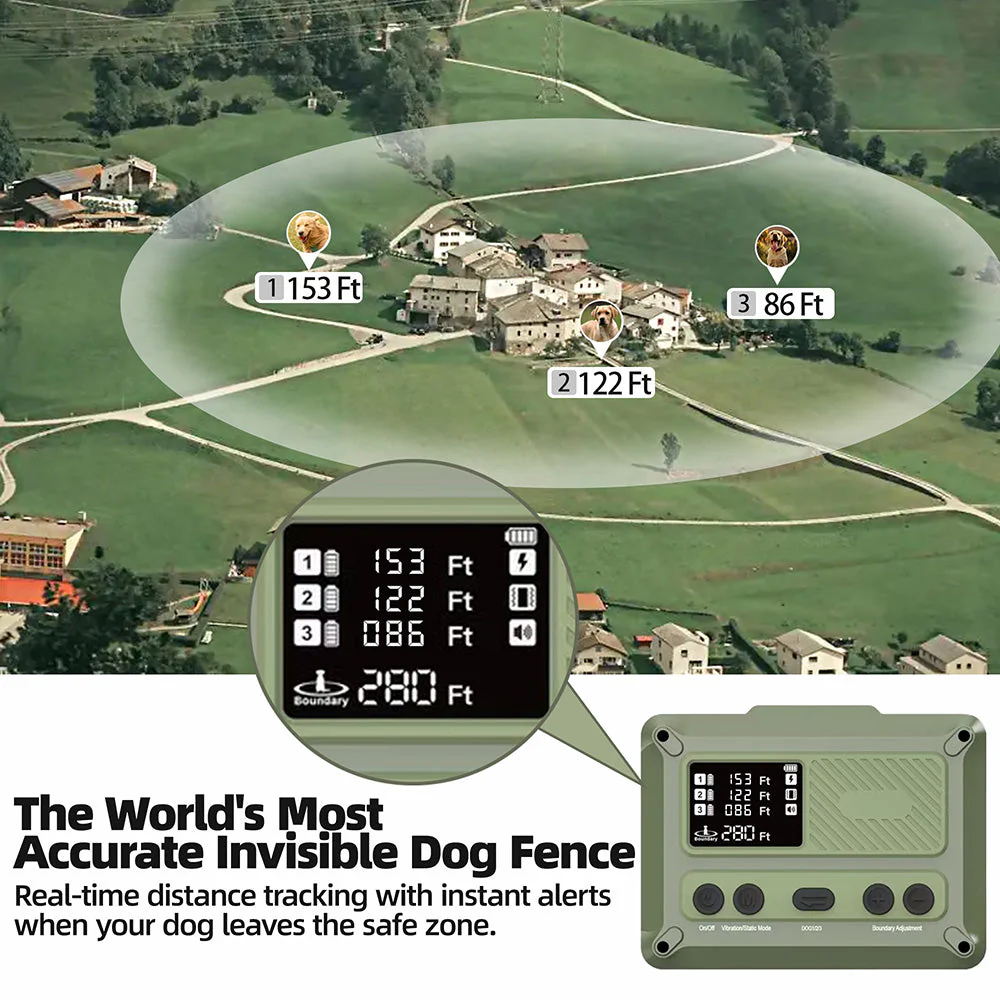 F910 Radar Wireless Dog Fence - Image 7