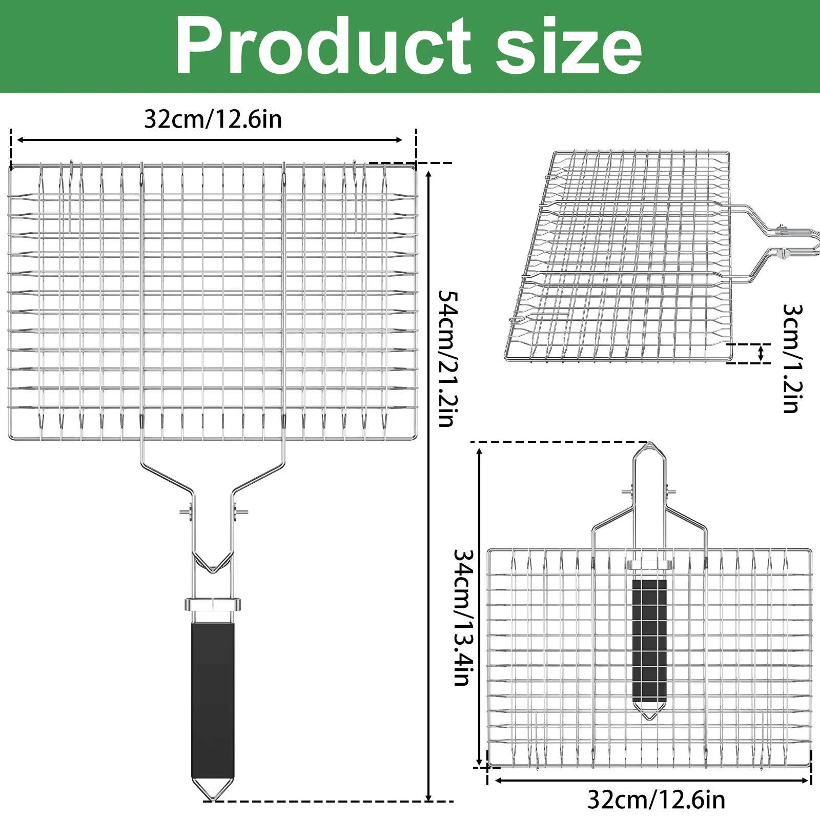 Fish Grilling Basket Large Capacity - Image 7
