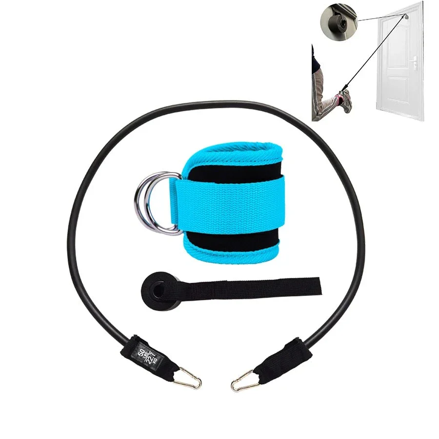 Fitness Ankle Straps with Adjustable D-Ring - Image 14