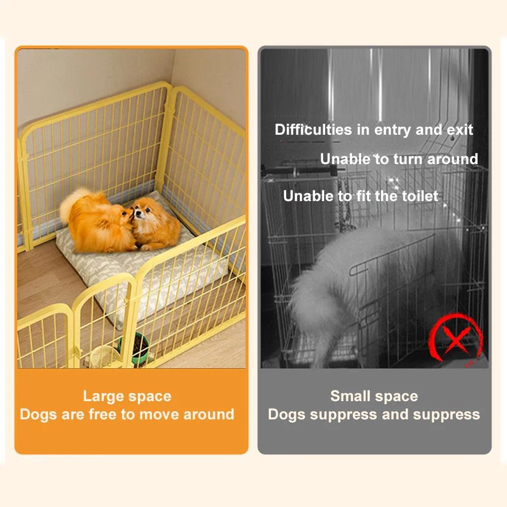 Foldable Dog Playpen – Heavy-Duty Pet Exercise Cage for Dogs, Cats & Rabbits - Image 3