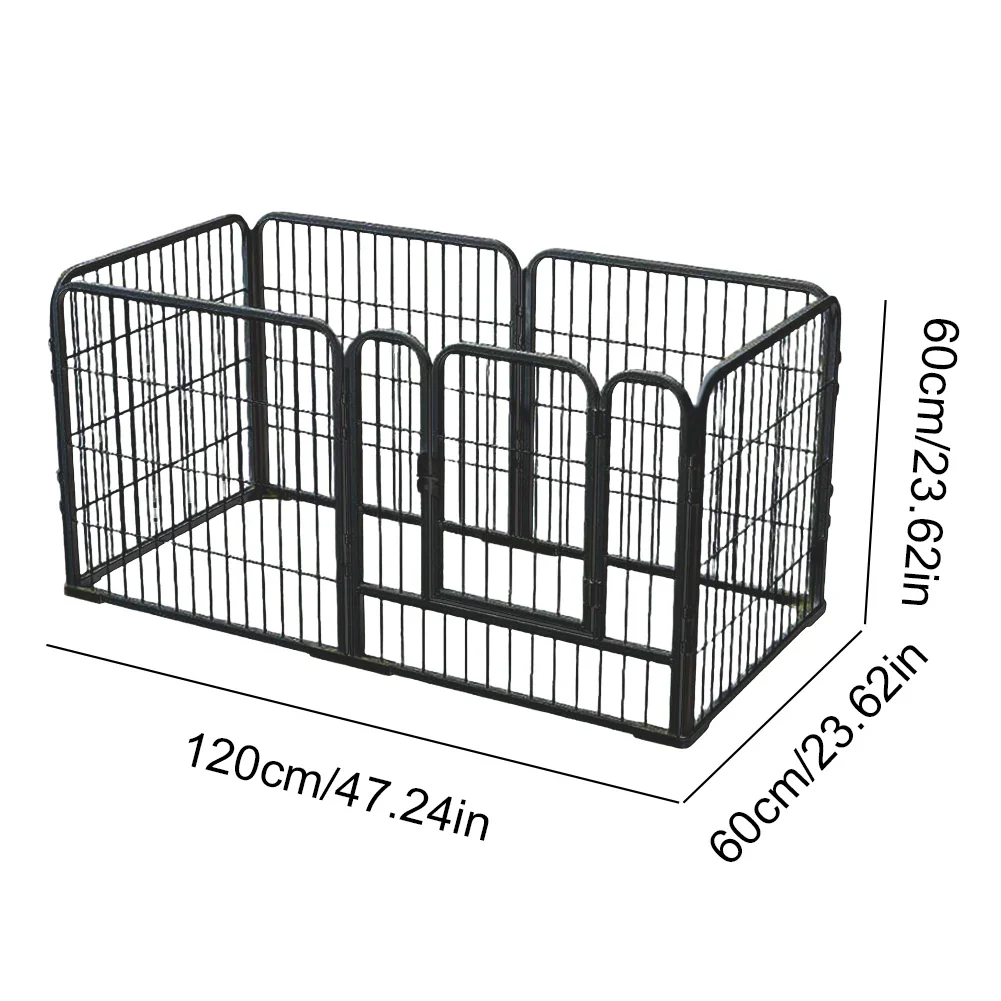 Foldable Dog Playpen – Heavy-Duty Pet Exercise Cage for Dogs, Cats & Rabbits - Image 6