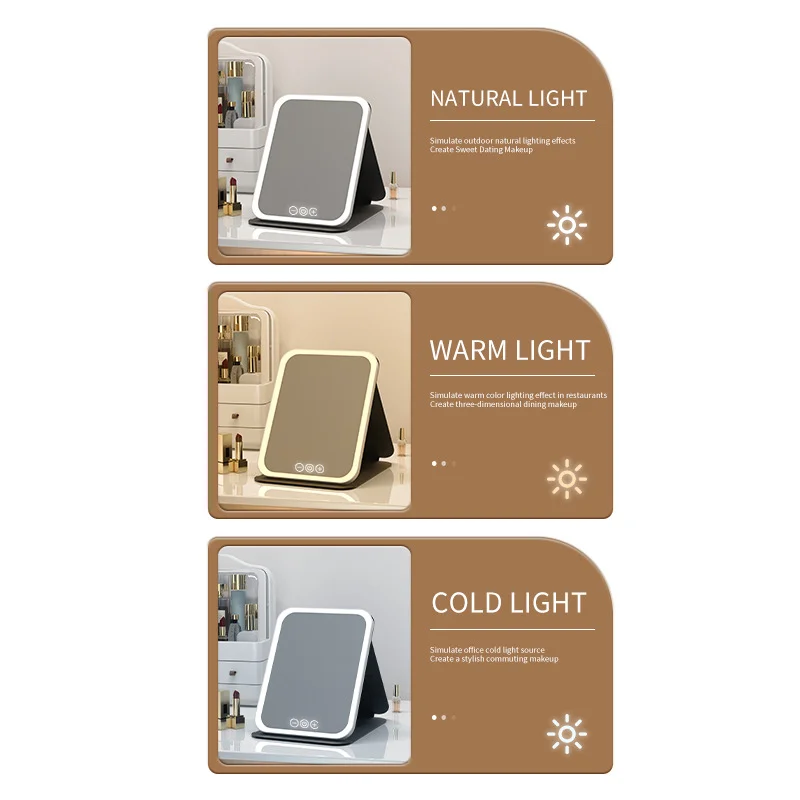 Foldable Vanity Mirror - Image 4