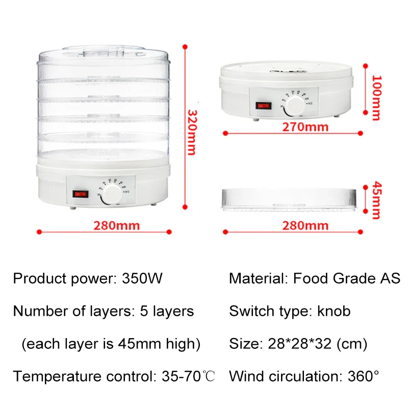 Food Dehydrator Meat Drying Machine - Image 6