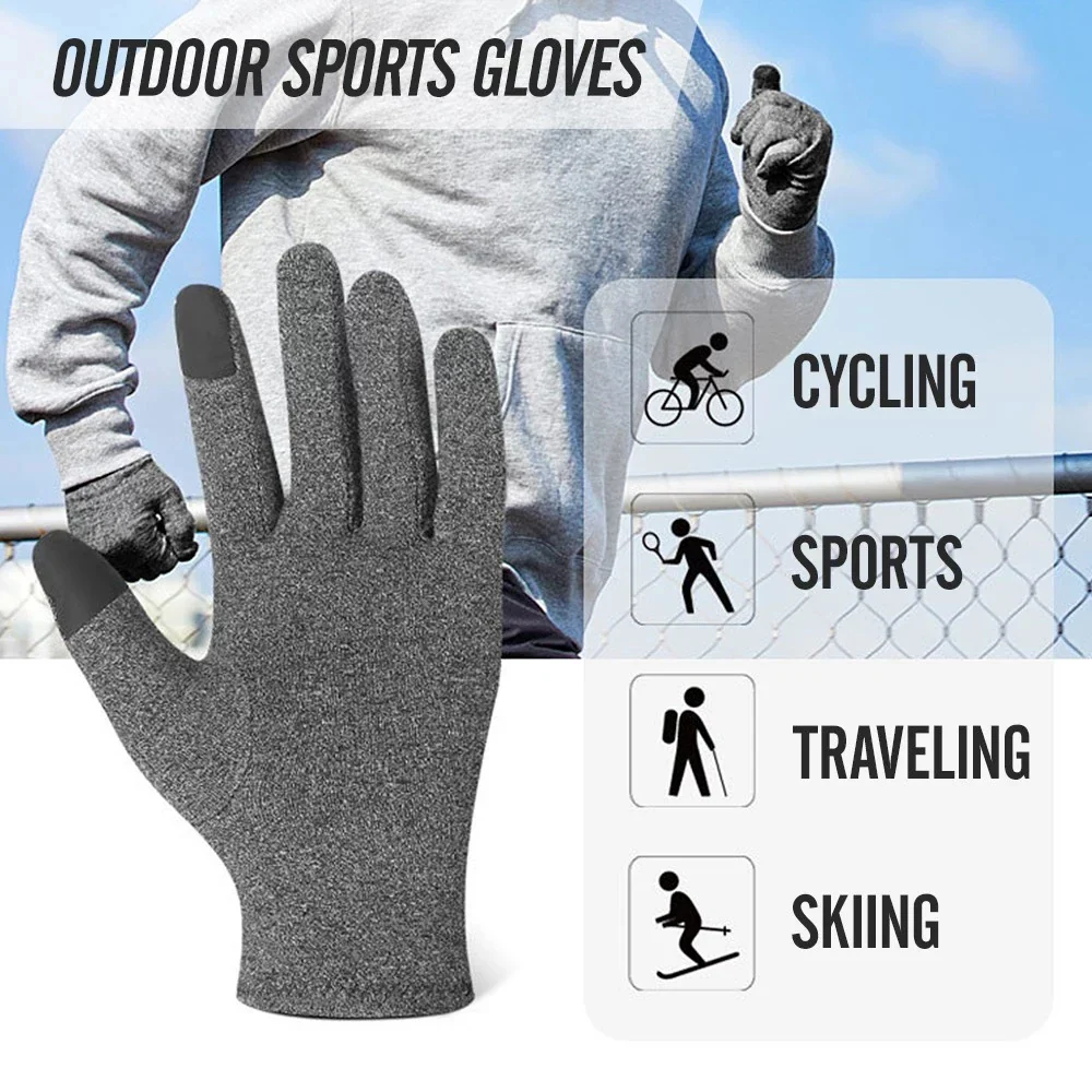 Full-Finger Arthritis Compression Gloves for Enhanced Joint Support - Image 2