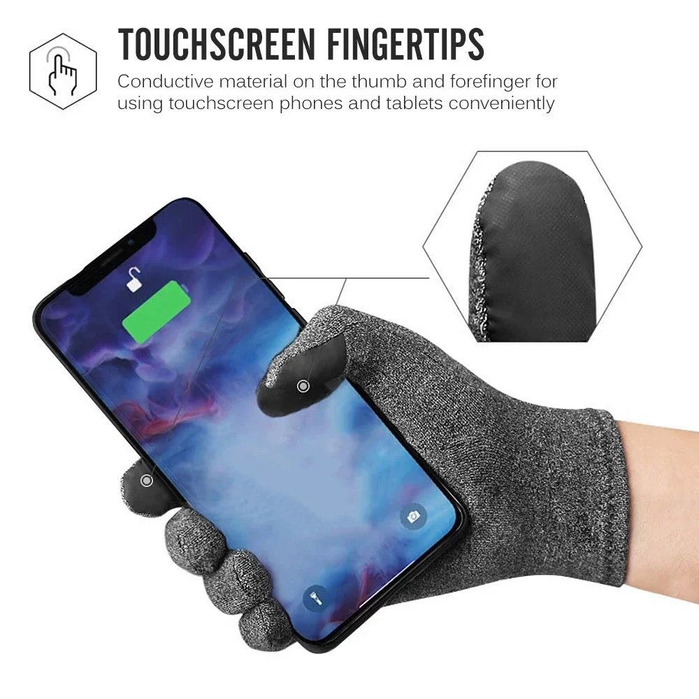 Full-Finger Arthritis Compression Gloves for Enhanced Joint Support - Image 3