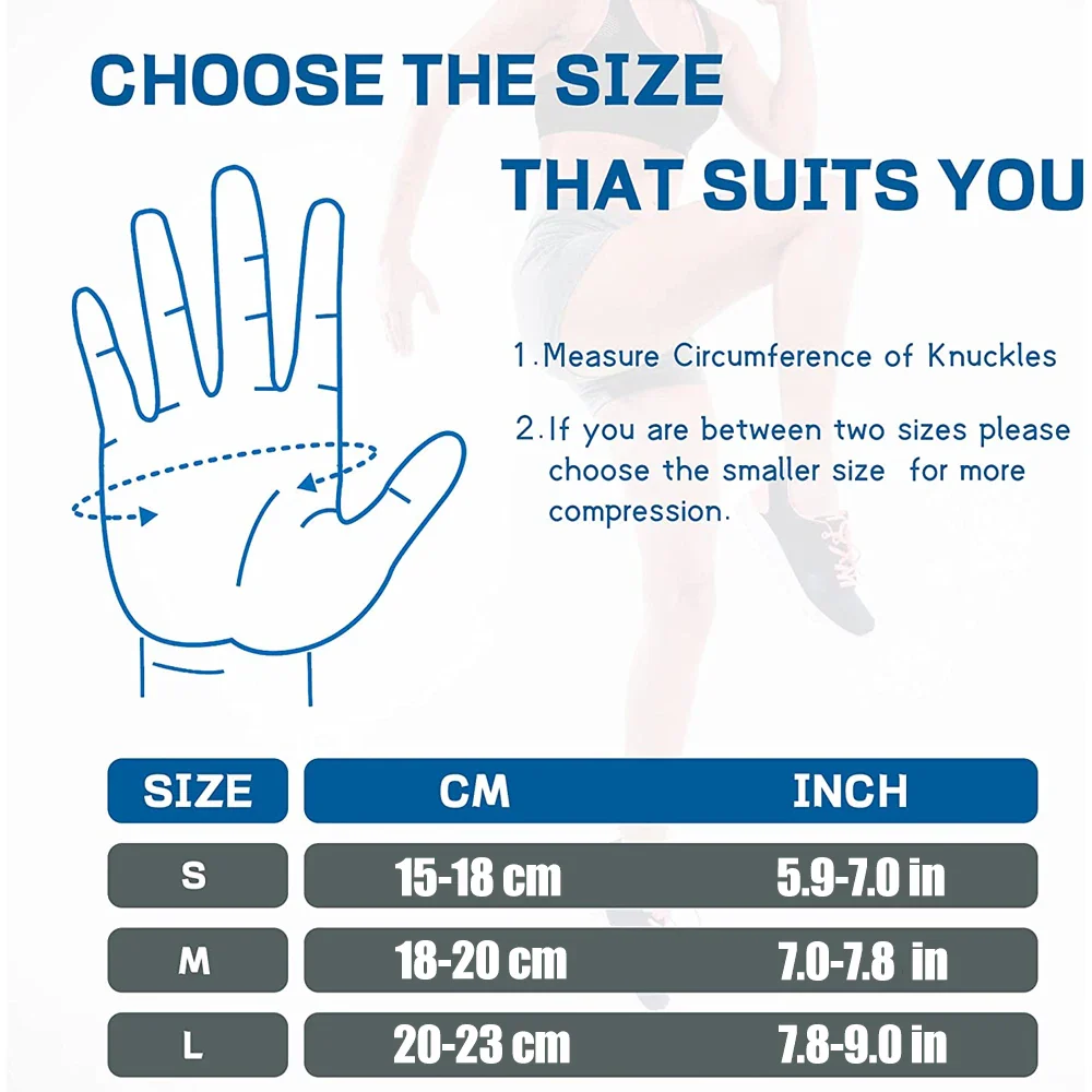 Full-Finger Arthritis Compression Gloves for Enhanced Joint Support - Image 4