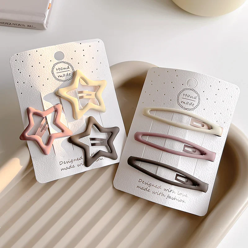 Geometric Hair Clips - Set of 3/6 PCs - Image 14