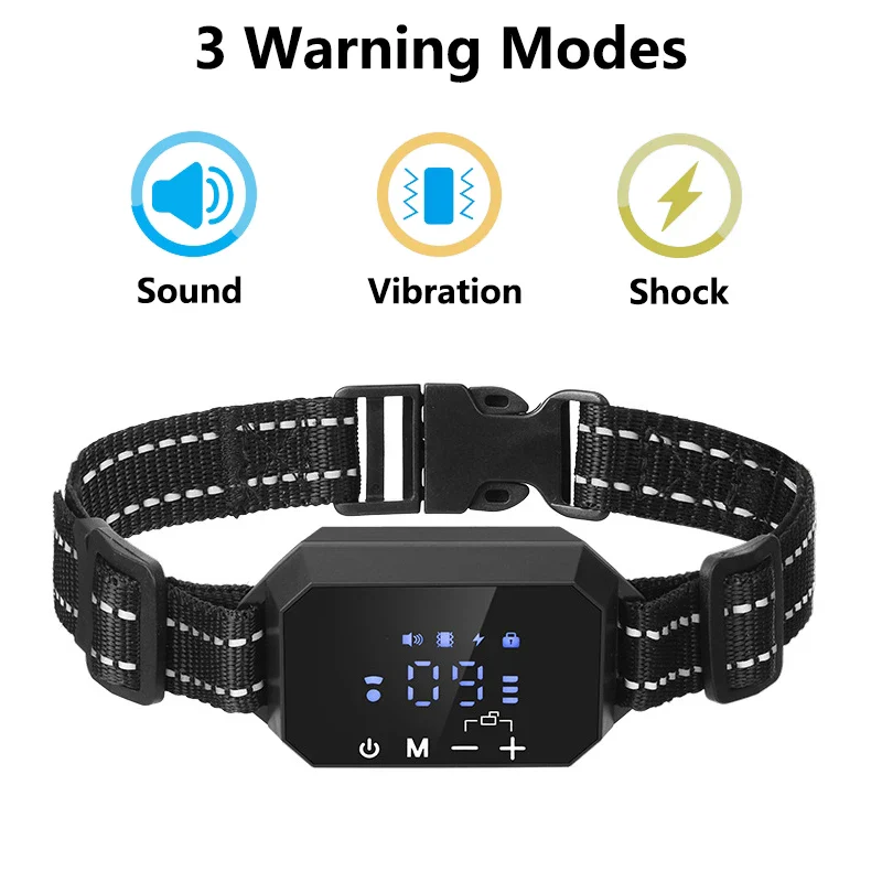 GPS Wireless Dog Fence with Adjustable Warning Strength and Rechargeable Pet Containment System - Image 4