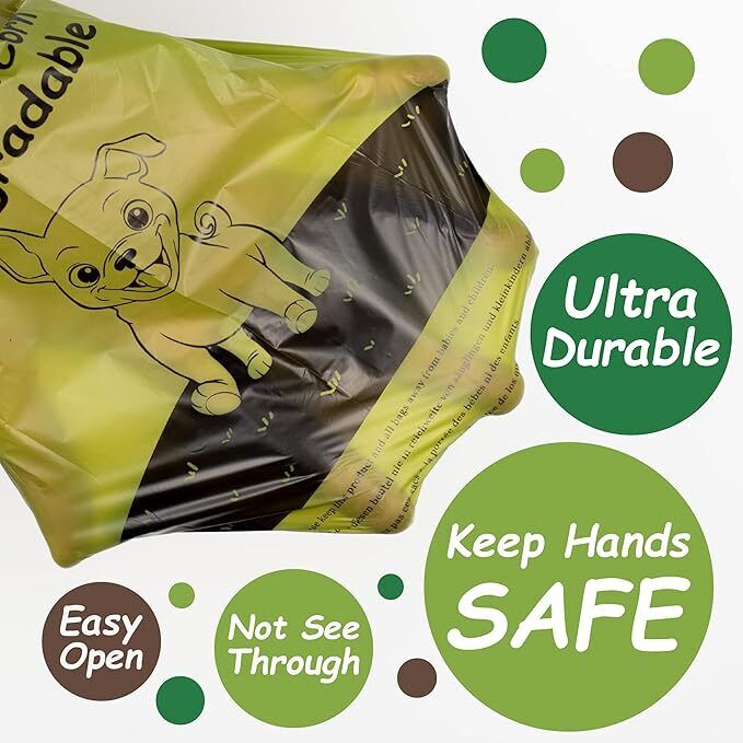 Greener Walker Poo Bags Dog Waste 540 Poop Bags Extra Thick Strong Leak Proof - Image 2