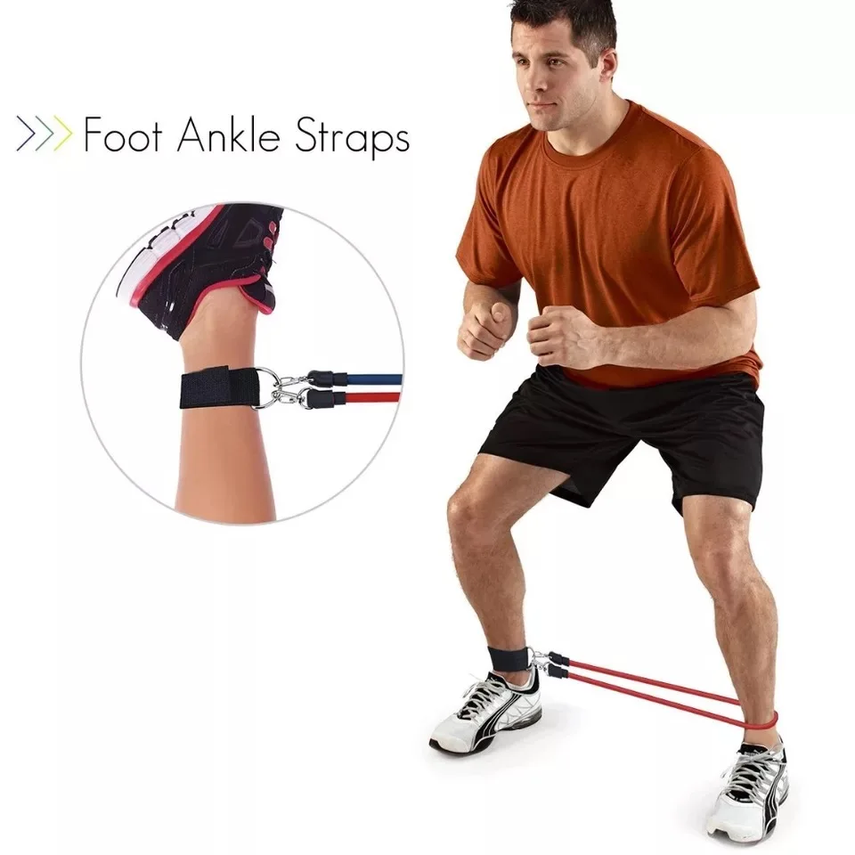 Gym Resistance Bands - Rubber Elastic Training Ropes - Image 4