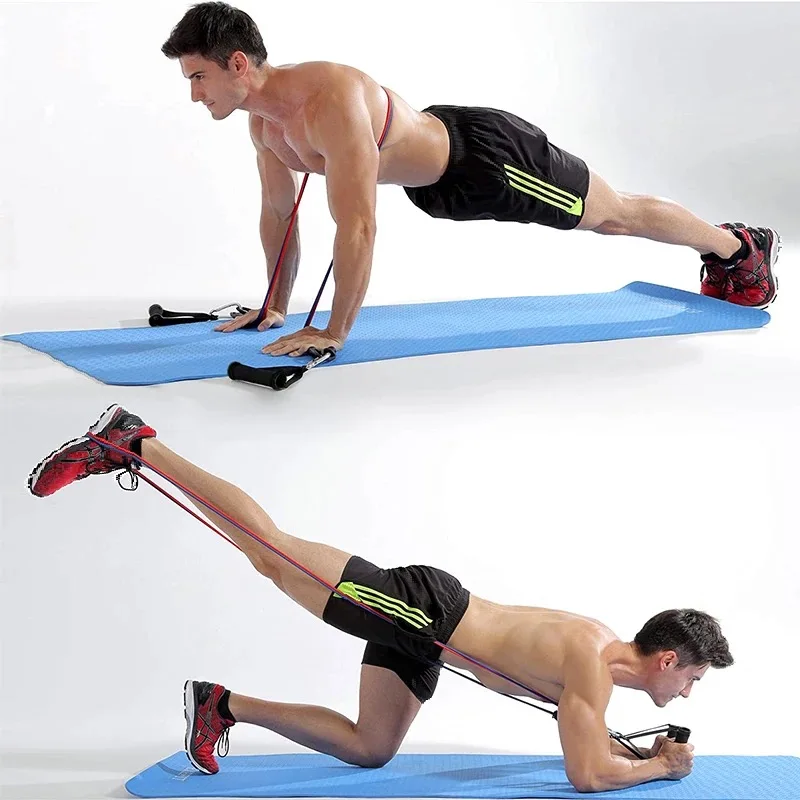 Gym Resistance Bands - Rubber Elastic Training Ropes - Image 5