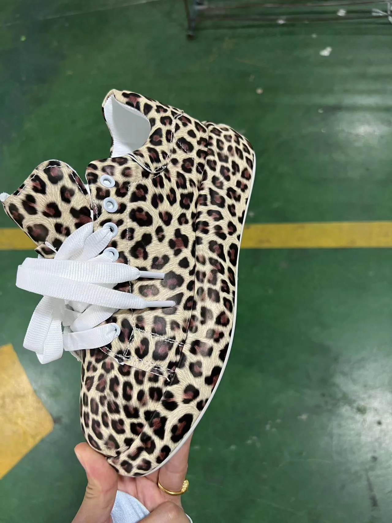 Halloween Cartoon Print Flats Fashion Graffiti Flats Shoes Platform Lace-up Round Toe Sports Shoes - Image 16