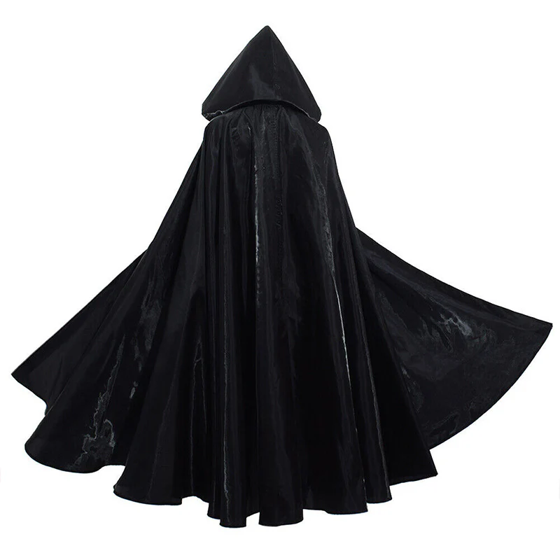 Halloween Costume Medieval Cloak Wizarding Robe - Image 3