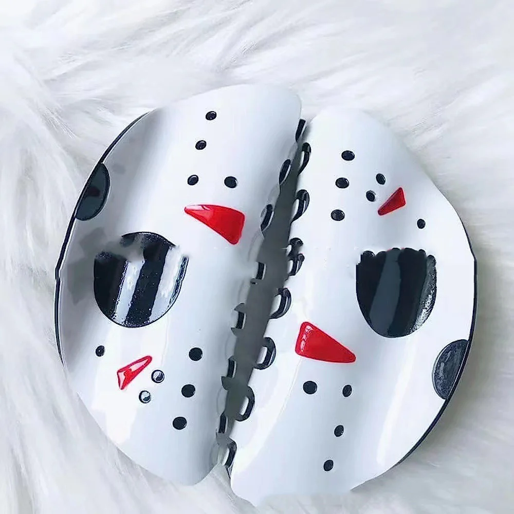 Halloween Decorative Grimace Barrettes White - Image 2