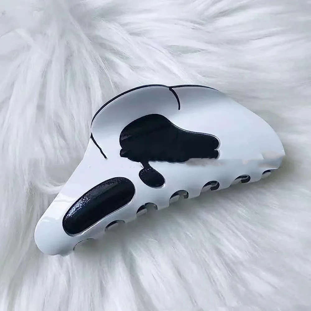 Halloween Decorative Grimace Barrettes White - Image 3