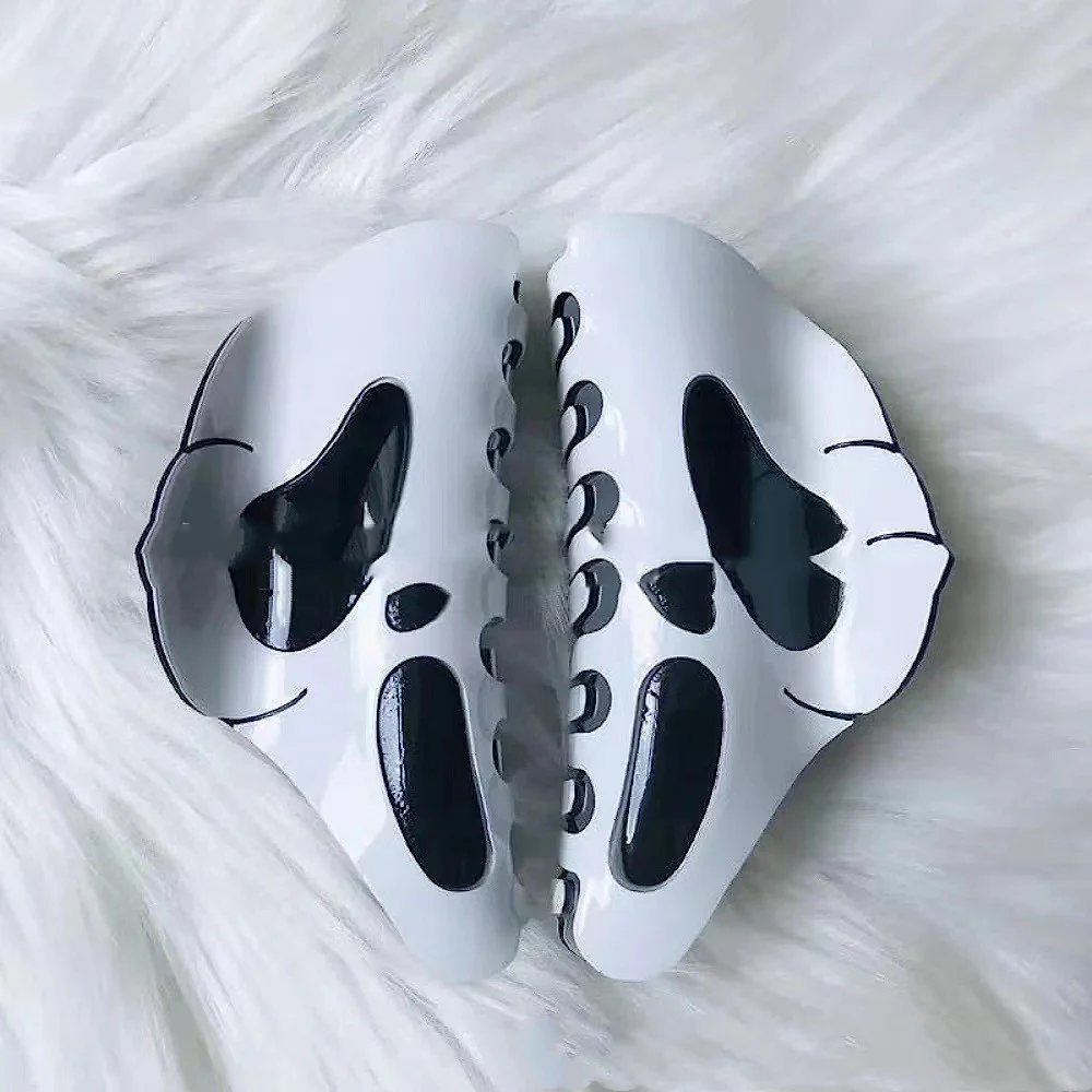 Halloween Decorative Grimace Barrettes White - Image 4