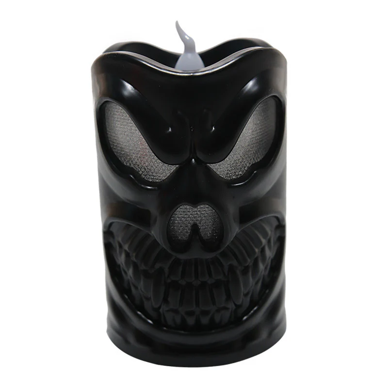Halloween Flameless Candle Light LED Colourful Candlestick Table Decoration - Image 5