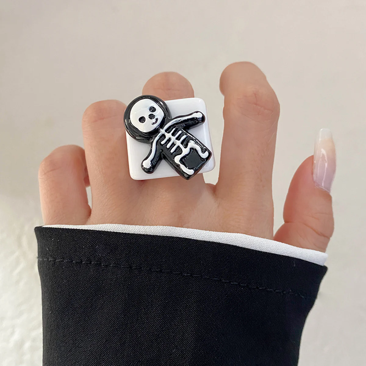 Halloween Knuckle Ring Pumpkin Bat Ghost Festival - Image 3