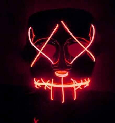 Halloween Led Glowing Full Face Mask - Image 11