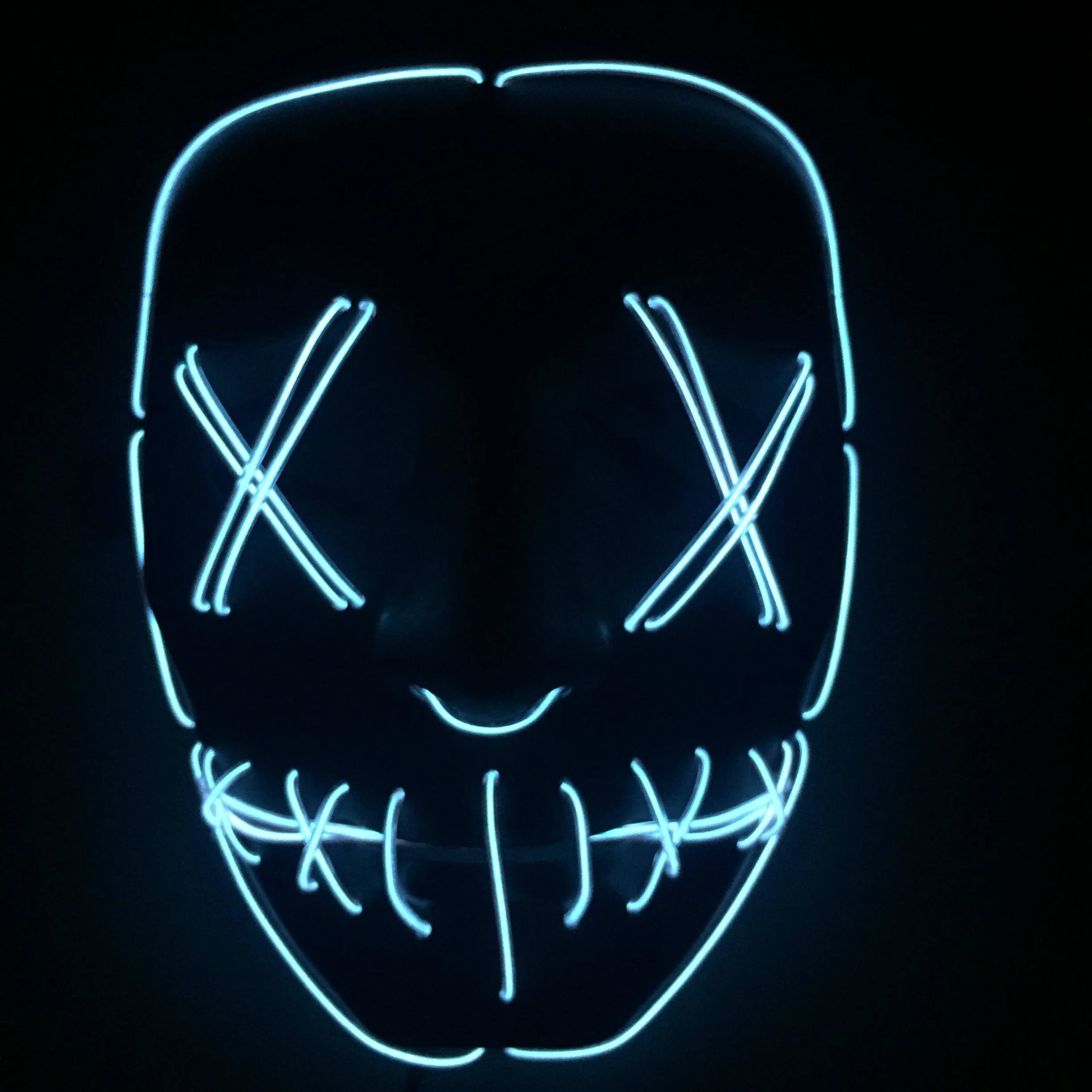 Halloween Led Glowing Full Face Mask - Image 12