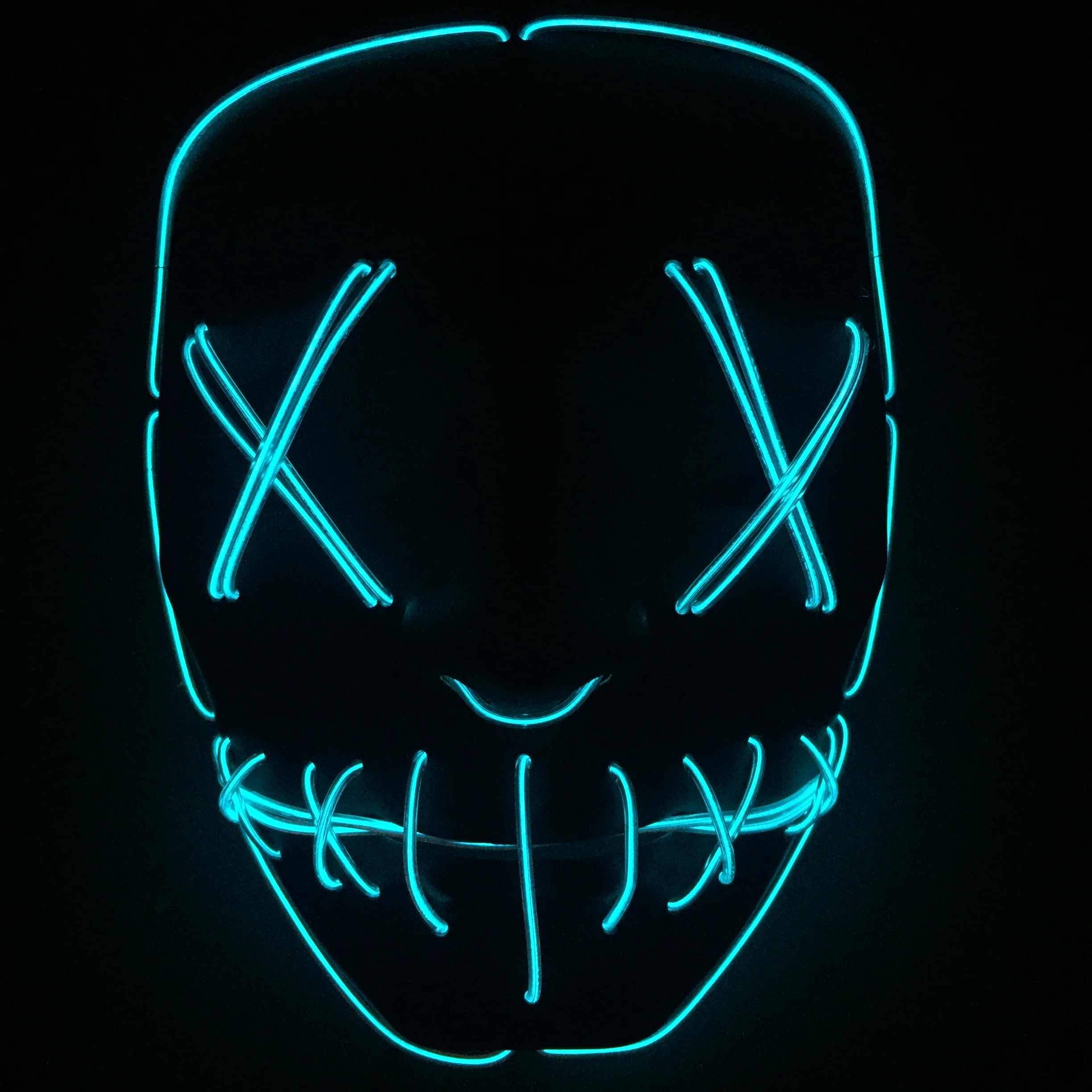 Halloween Led Glowing Full Face Mask - Image 13