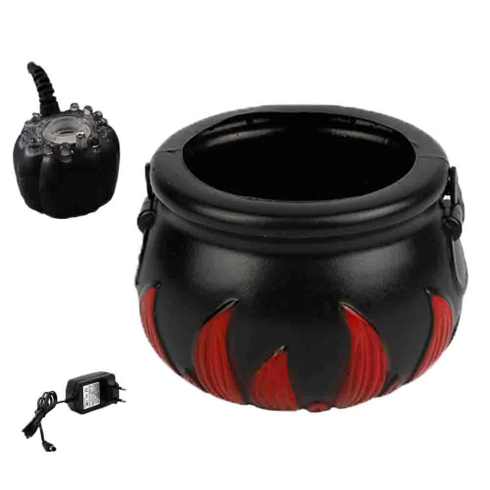 Halloween Pumpkin Smoke Witch Bucket Color Changing Lights - Image 7