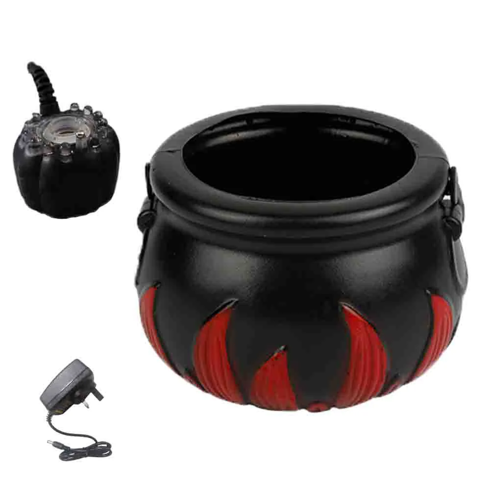 Halloween Pumpkin Smoke Witch Bucket Color Changing Lights - Image 8
