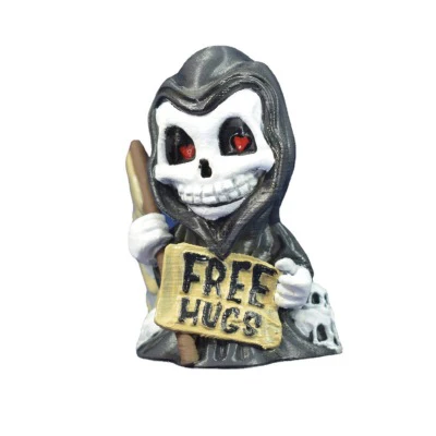 Halloween Reaper Death Statue Ornament - Free Hug - Image 5