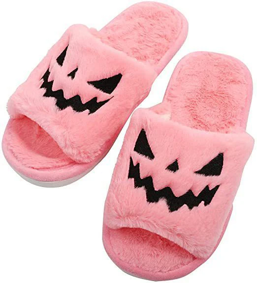 Halloween Shoes Winter Cute Warm Home Slippers Women - Image 8
