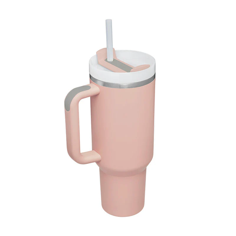 Halloween Thermal Mug 40oz Straw Coffee Insulation Cup With Handle - Image 10