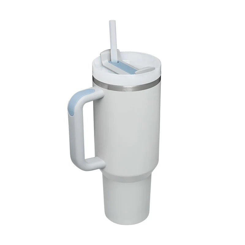 Halloween Thermal Mug 40oz Straw Coffee Insulation Cup With Handle - Image 13
