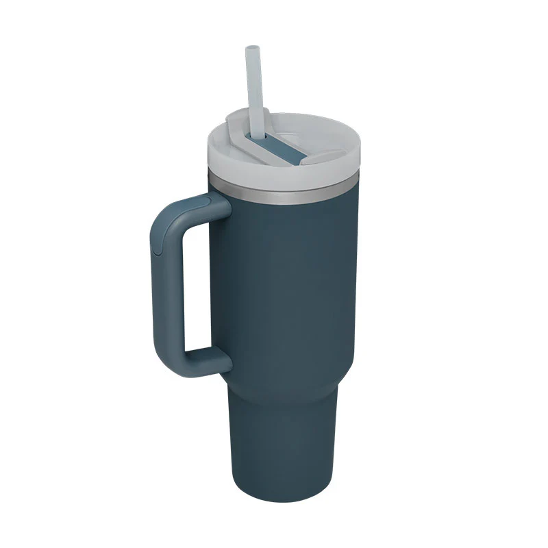 Halloween Thermal Mug 40oz Straw Coffee Insulation Cup With Handle - Image 14