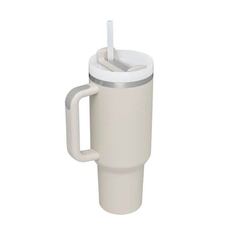 Halloween Thermal Mug 40oz Straw Coffee Insulation Cup With Handle - Image 17