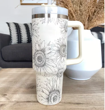 Halloween Thermal Mug 40oz Straw Coffee Insulation Cup With Handle - Image 24